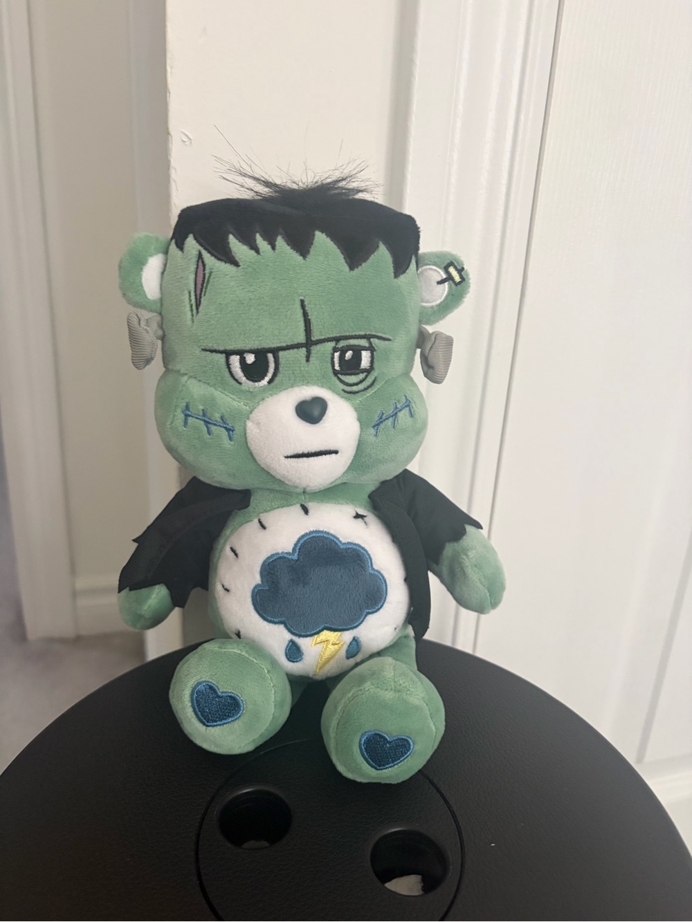 Green Frankenstein Plush Bear - Kids Toy